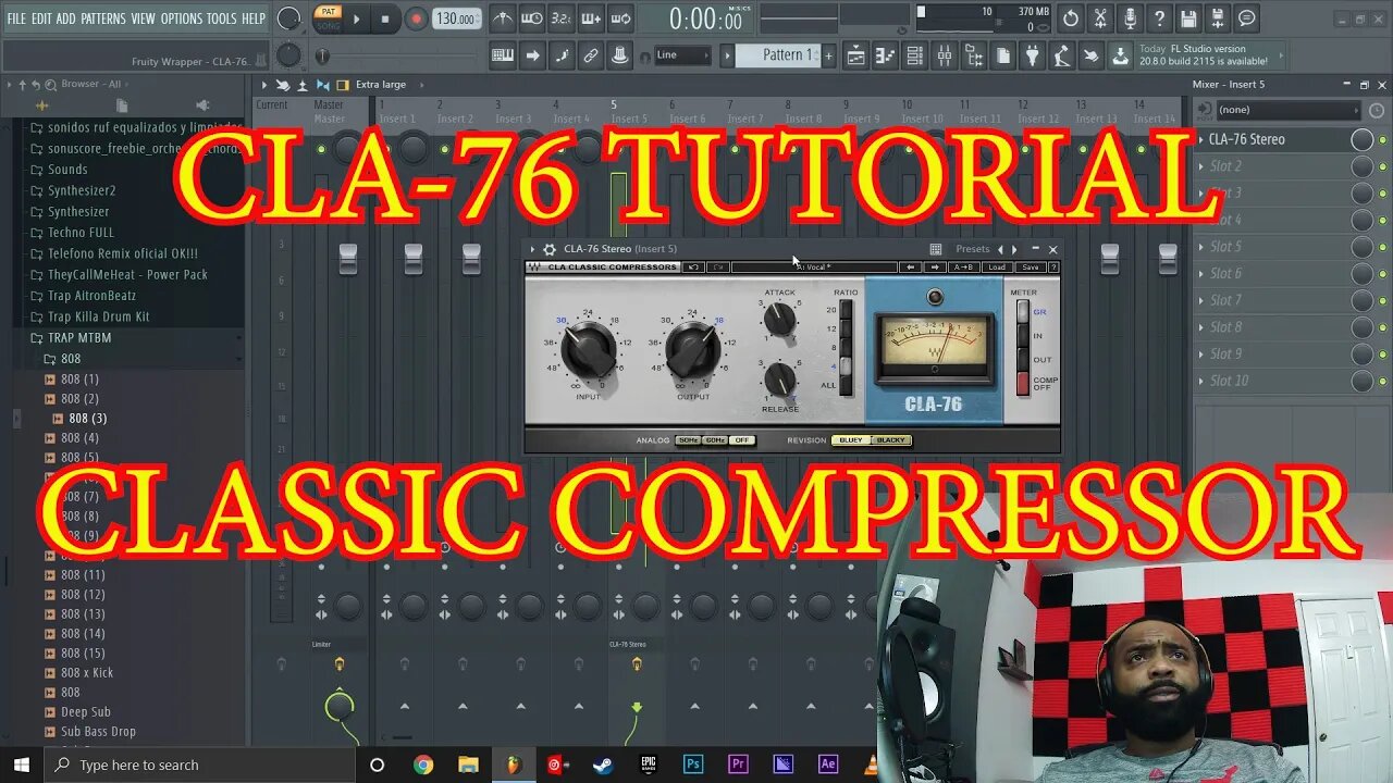 CLA 76 TUTORIAL WAVES COMPRESSOR CLASSIC MIXING WITH WAVES