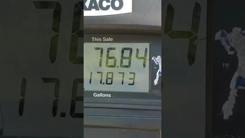 so I fueled my truck today..