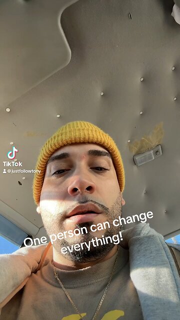 One person can change everything!