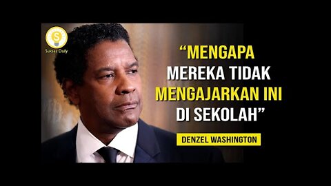 Denzel Washington's Life Advice About Failure and Success - Indonesian Subtitle - Inspiration