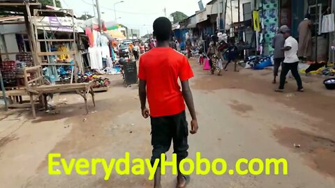 Walk Through Gambia Market