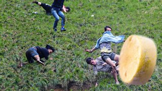 The Extreme Sport of Cheese Rolling