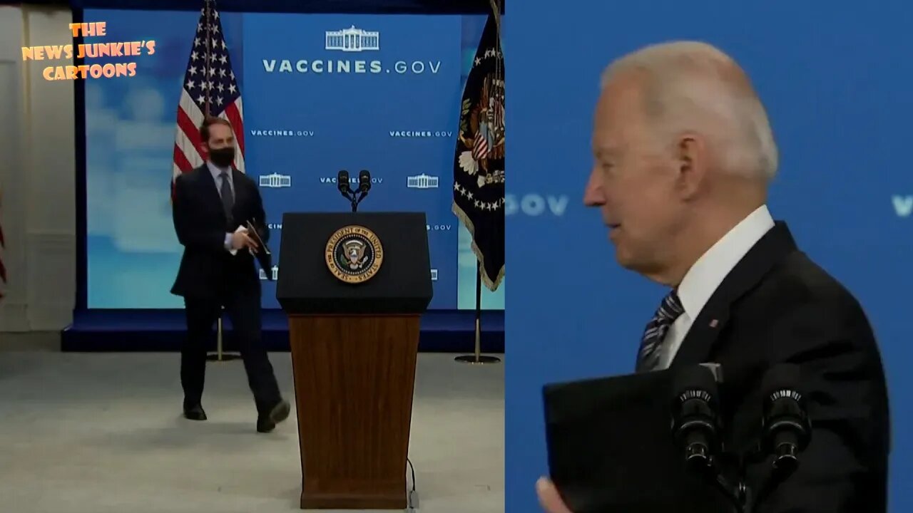His handler always brings and opens the folder, Biden always reads from the teleprompter.
