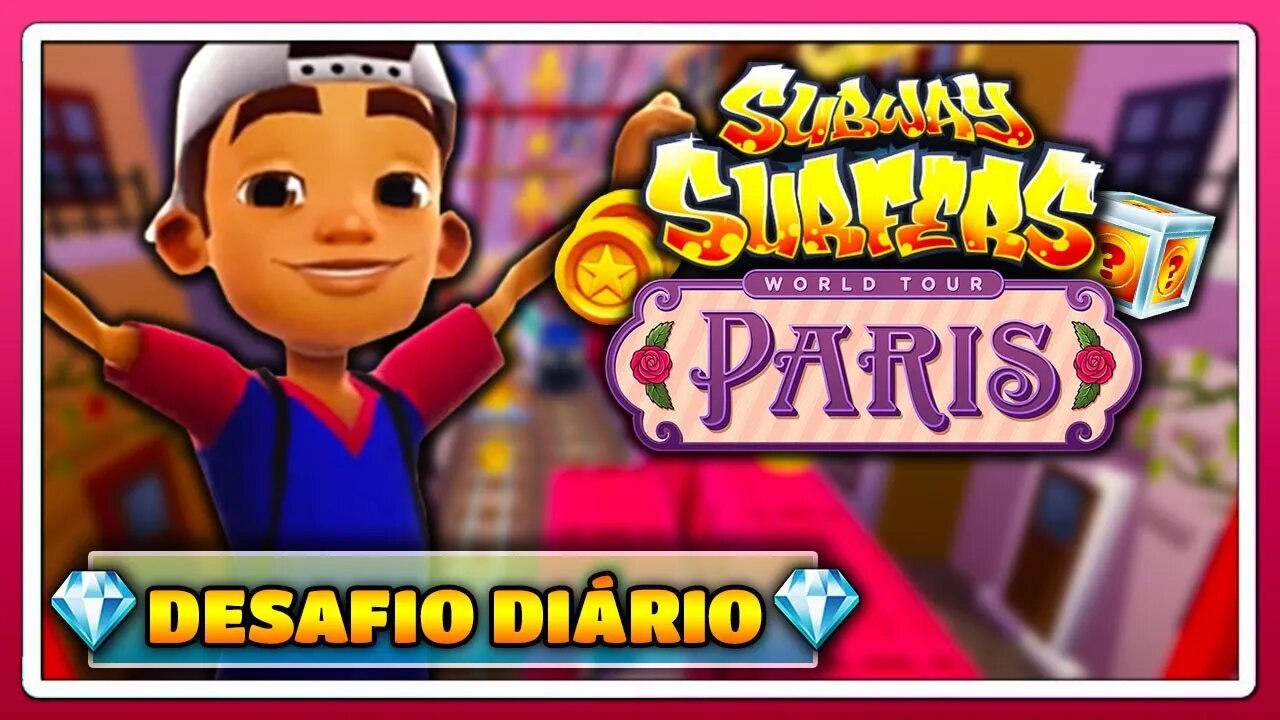 Subway Surfers Paris 2020 | Desafio Diário com o Diego