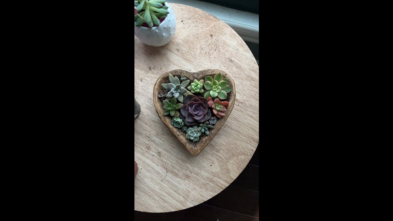 Heart bowl with all my babies