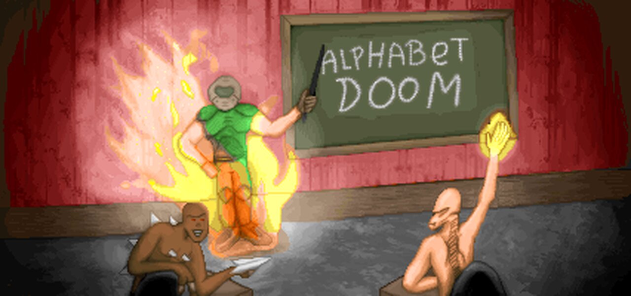 Alphabet Doom Trailer (Doom 2 mod)