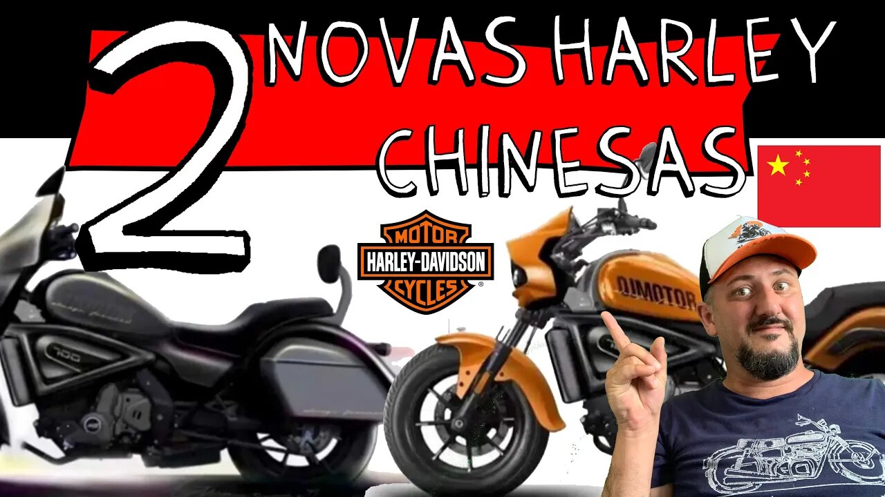 Aguenta Coração: Duas novas HD CHINESAS de 700cc a caminho, agora LASCOU