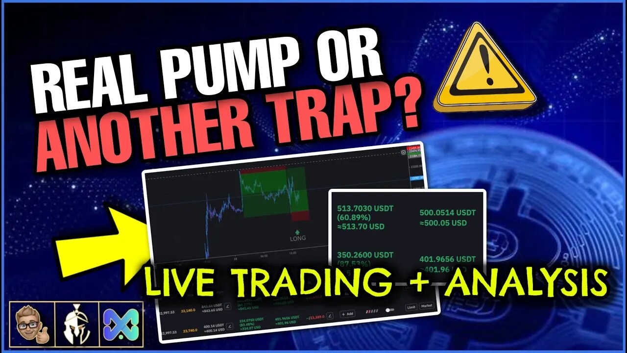 IT'S A RECESSION!! TIME TO TRADE! | LIVE TRADING + ANALYSIS #scalping #bitcoin