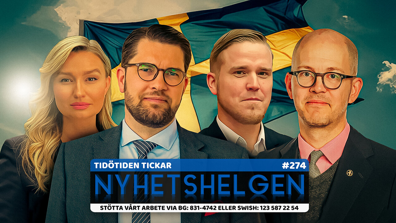 Nyhetshelgen 274 - Tidötiden tickar, Infowars, Trump-psykos