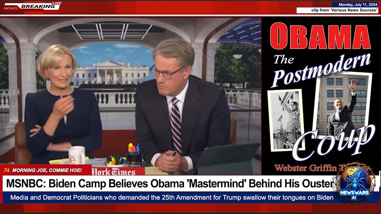 MSNBC: Biden Camp Believes Obama 'Mastermind' Behind His Ouster