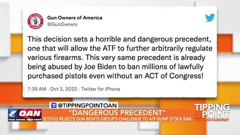 Tipping Point - SCOTUS Rejects Gun Rights Group's Challenge to ATF Bump Stock Ban