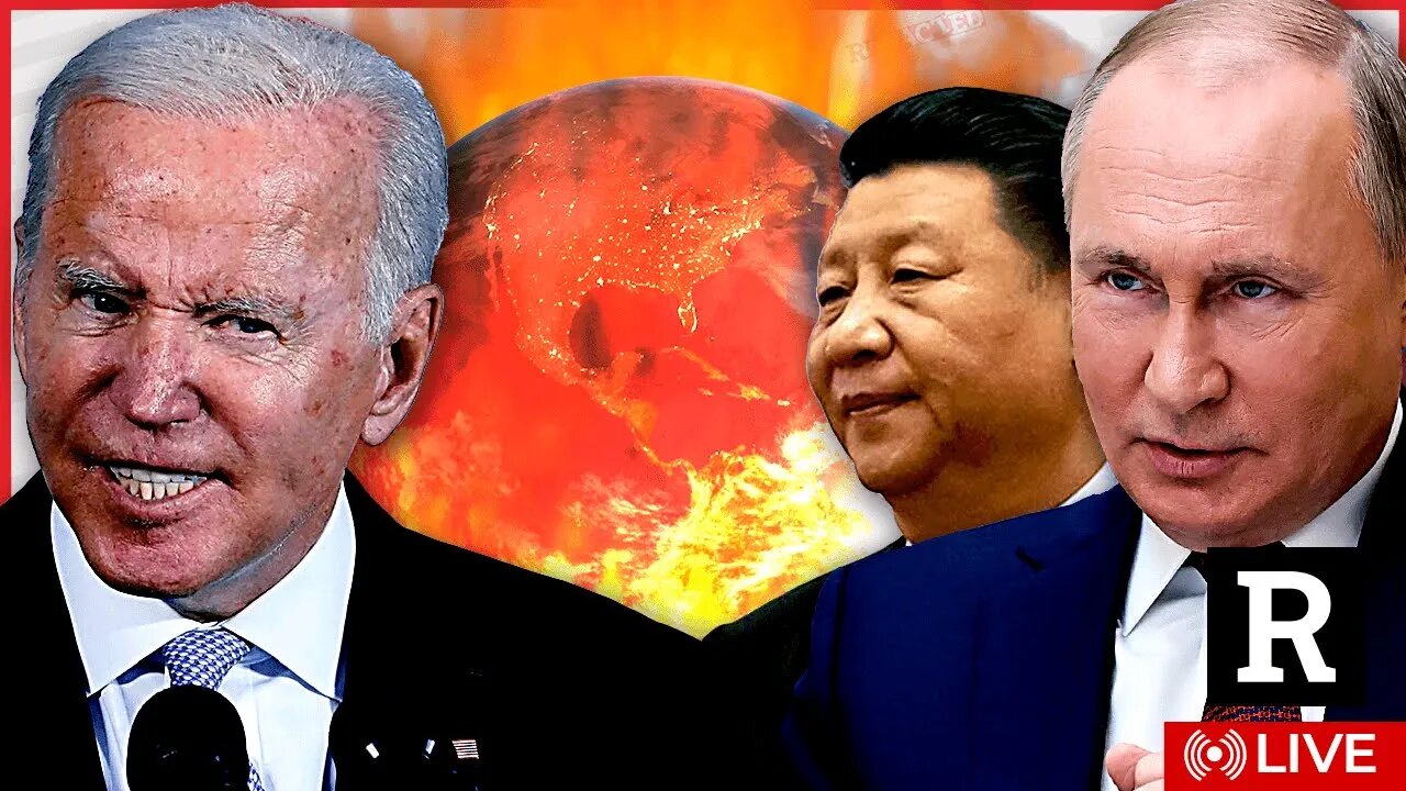 WEF globalists pushing WAR with China and Russia at same time | Redacted with Clayton Morris