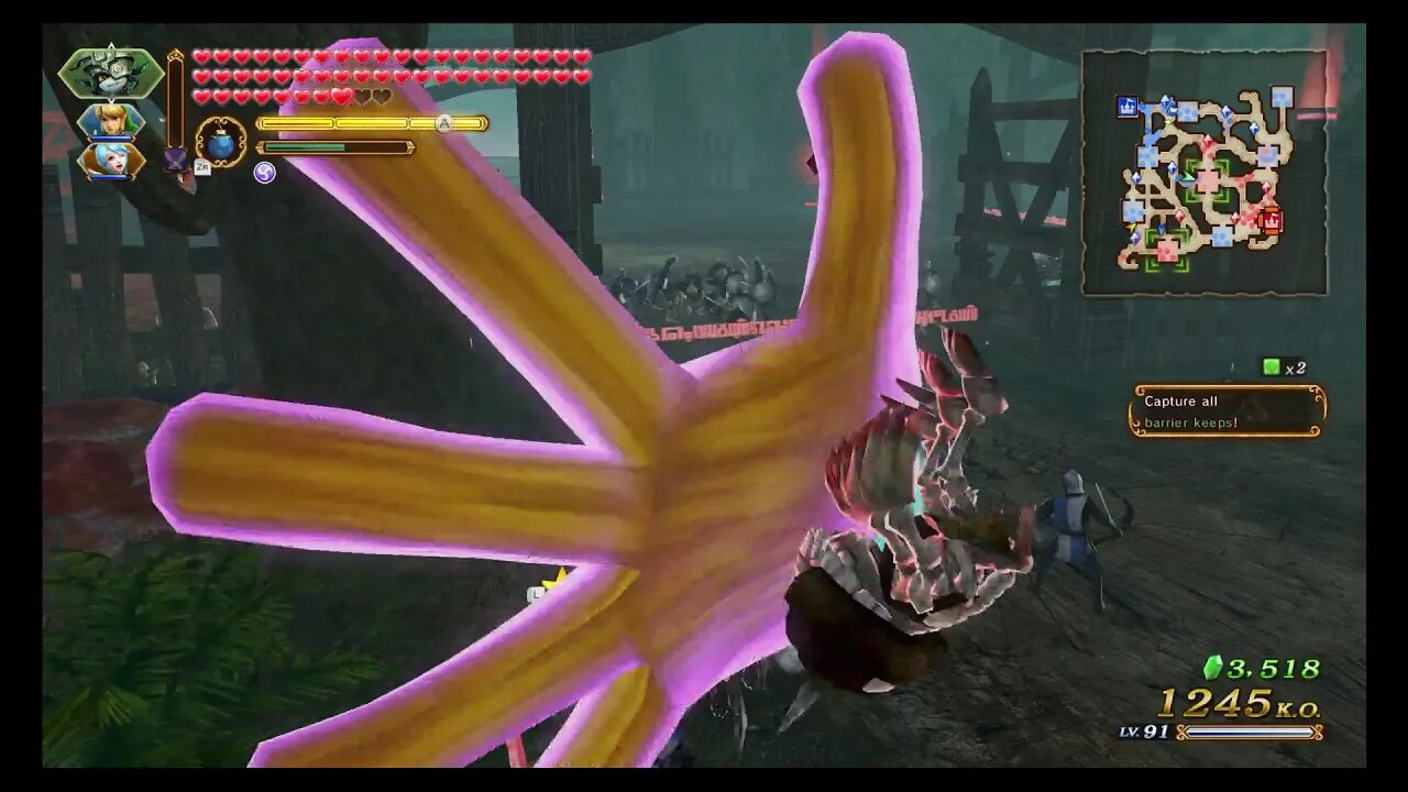 Hyrule Warriors Definitive Edition - Grand Travels Map - Square E4 (A Rank)