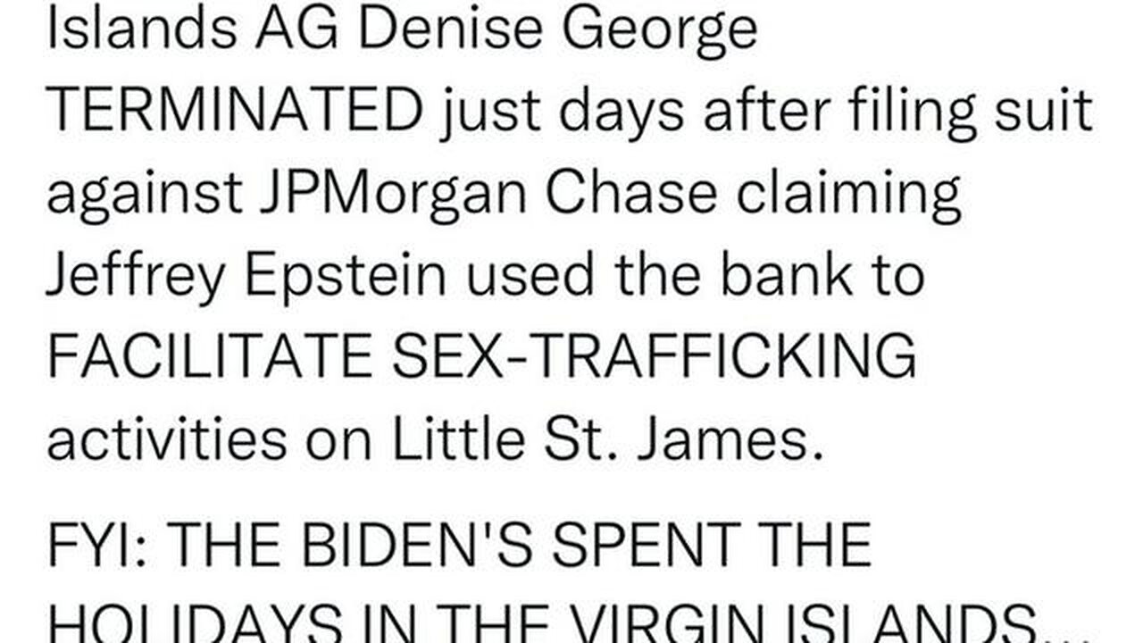 EPSTEIN’S $1 BILLION IN ‘HUMAN TRAFFICKING’ BANK TRANSFERS VIA JPMORGAN WILL REVEAL CLIENT LIST