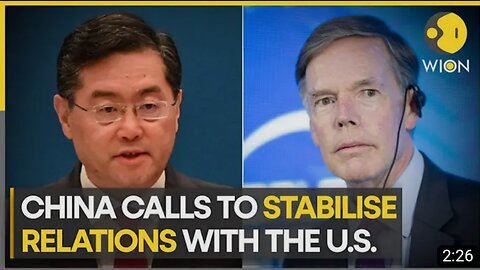 China's foreign minister meets US envoy to China for first time | Latest News | English News