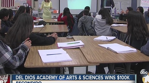 Del Dios Academy of Arts & Sciences wins $100K