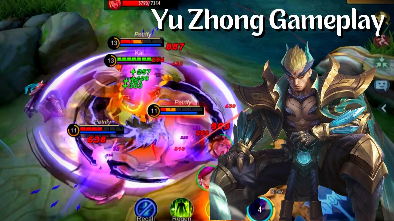 Yu Zhong Gameplay || Mobile Legends Bang Bang