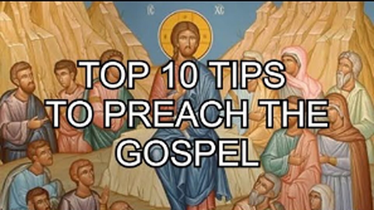 Top 10 tips to preach the gospel #Makejesustrend #makejesusknown