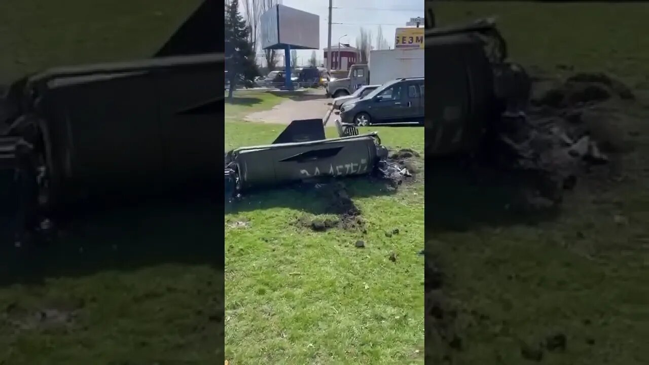 KRAMATORSK EXPLOSION! THE MISSILE THAT HIT KRAMATORSK!