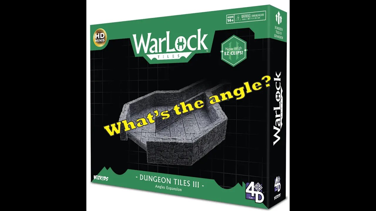 Warlock Tiles - Angles Expansion - Unboxing and Review