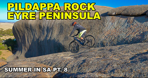 PILDAPPA ROCK | WOULD YOU RIDE UP THIS ROCK?! | INSANE MTB ON MINI ULURU | WESTALL LOOP