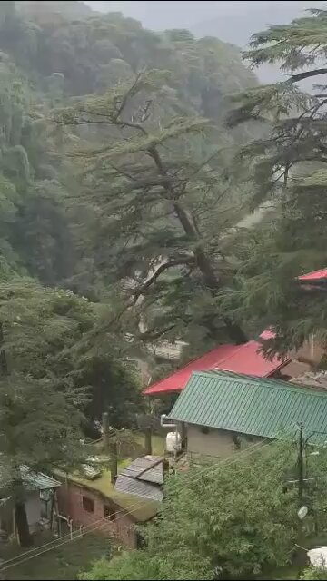 Landslide in the north of India caught on camera