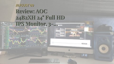 Review: AOC 24B2XH 24" Full HD IPS Monitor, 3-Sided Frameless & Ultra Slim HDMI and VGA inputs,...