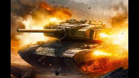 Un tanque de la OTAN/Ucrania en llamas en Artyomovsk