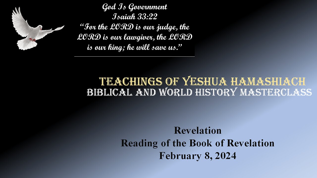 2-8-24 Reading of the Book of Revelation