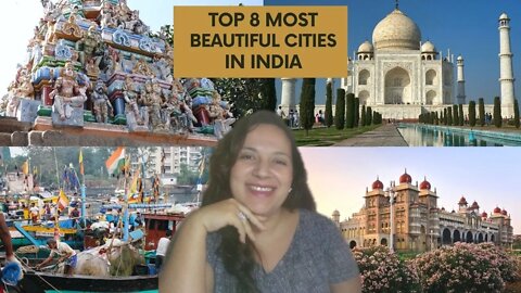 Top 8 Most Beautiful Cities In India | REACTION | Brazilian Reaction