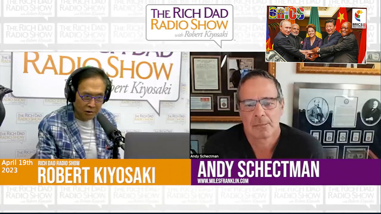 BRICS | "Over 60 Countries Have Applied / Are In the Process of Applying for BRICS & When You Put BRICS Together w/ Two Other Groups, the Shanghai Cooperation Organization & the Belt Road Initiative (Over 150 Countries)." Andy Schectman