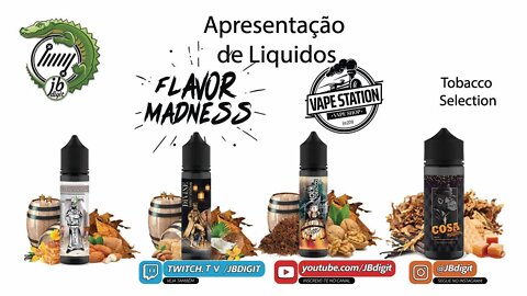 [PT] Apresentação Flavor Madness ( Cosa Nostra, The Grail, Divine Intervention, Holy Tobacco)