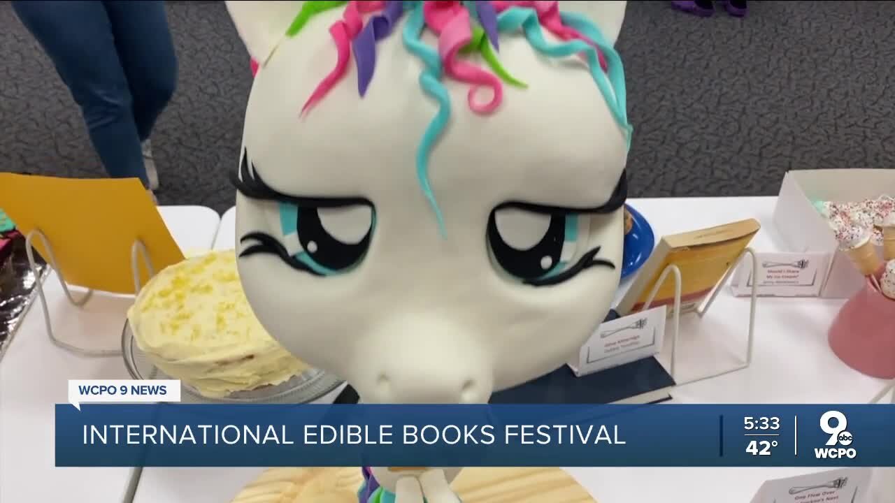 "It's incredible" - International edible books festival celebrated at University of Cincinnati library