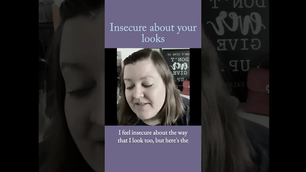 INFJs Feeling Insecure About Looks