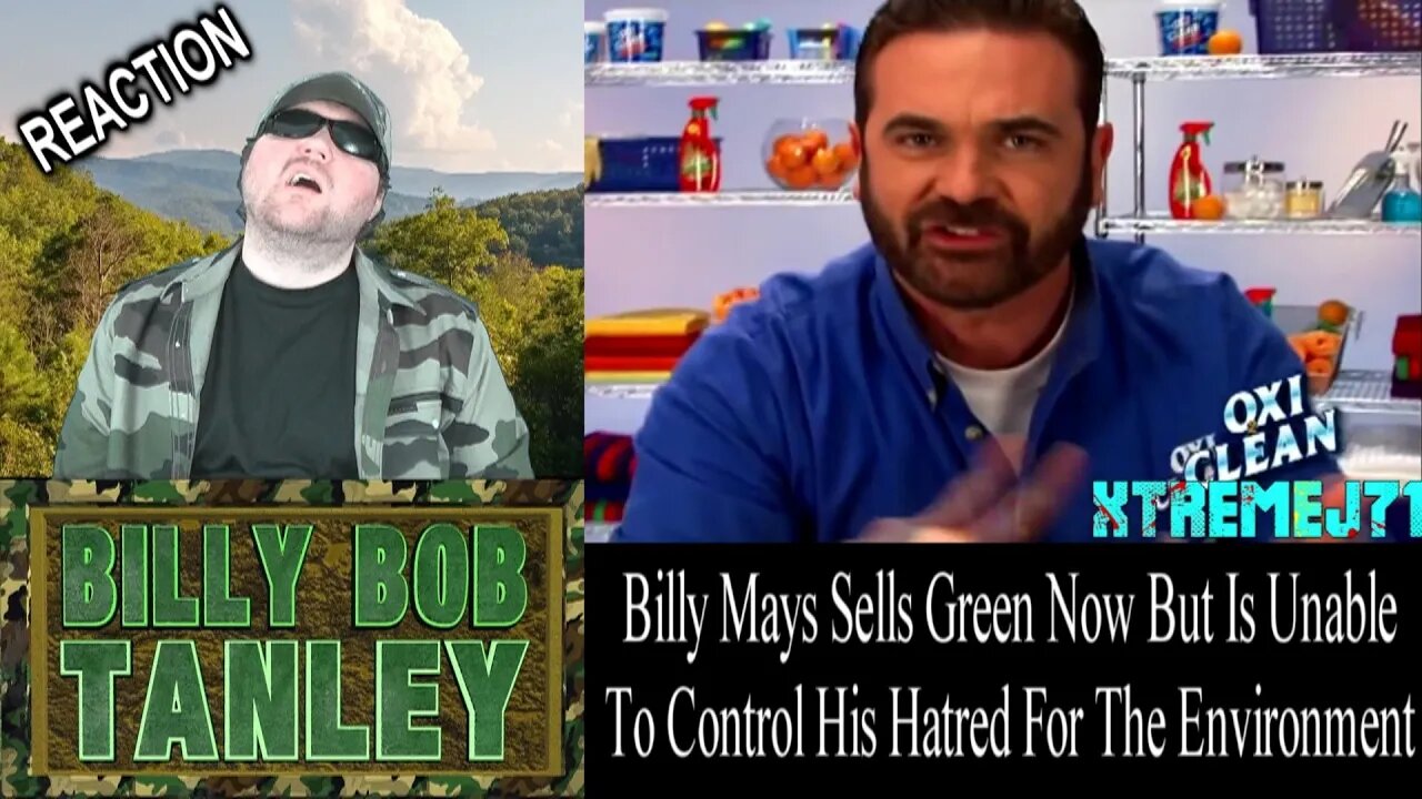 Billy Mays Sells Green Now But Is Unable To Control His Hatred For The Environment REACTION!! (BBT)