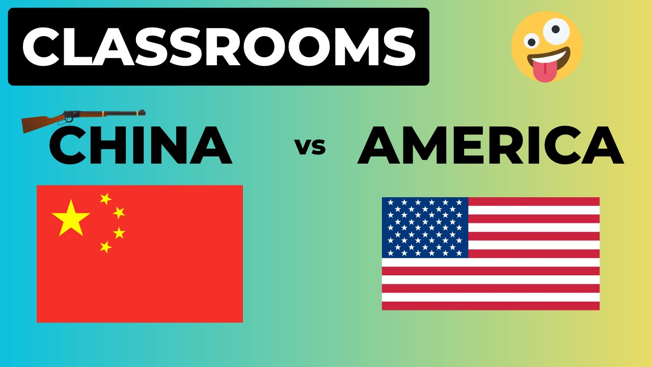 Classrooms in China vs America (SAVE YOUR CHILDREN)