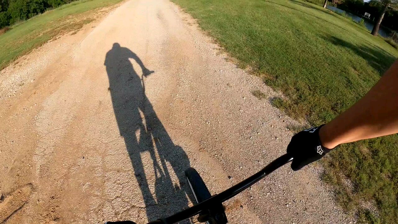 I went riding bmx in Texas