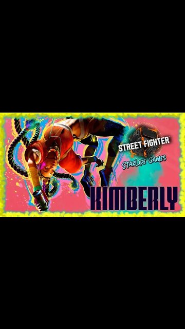 Novo Personagem - kimberly - Street Fighter 6 - Shorts