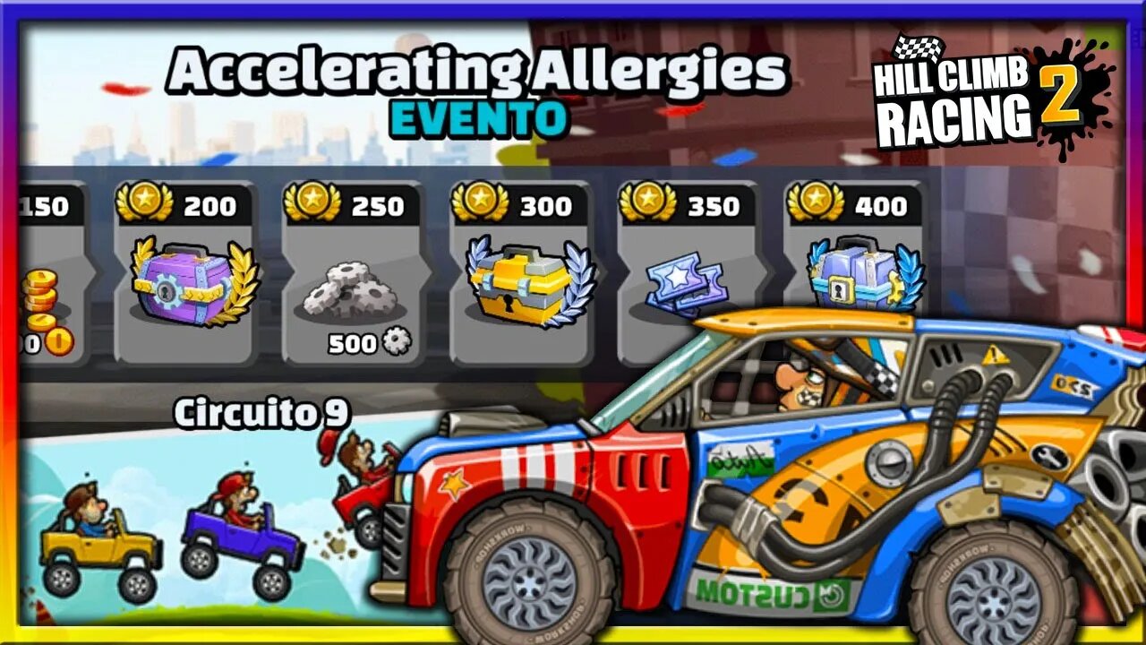 Evento do Hill Climb Racing 2 em 2021 | Accelerating Allergies