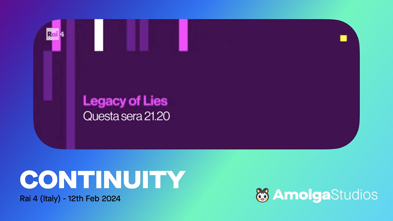 Rai 4 (Italy) - Continuity (12th February 2024)