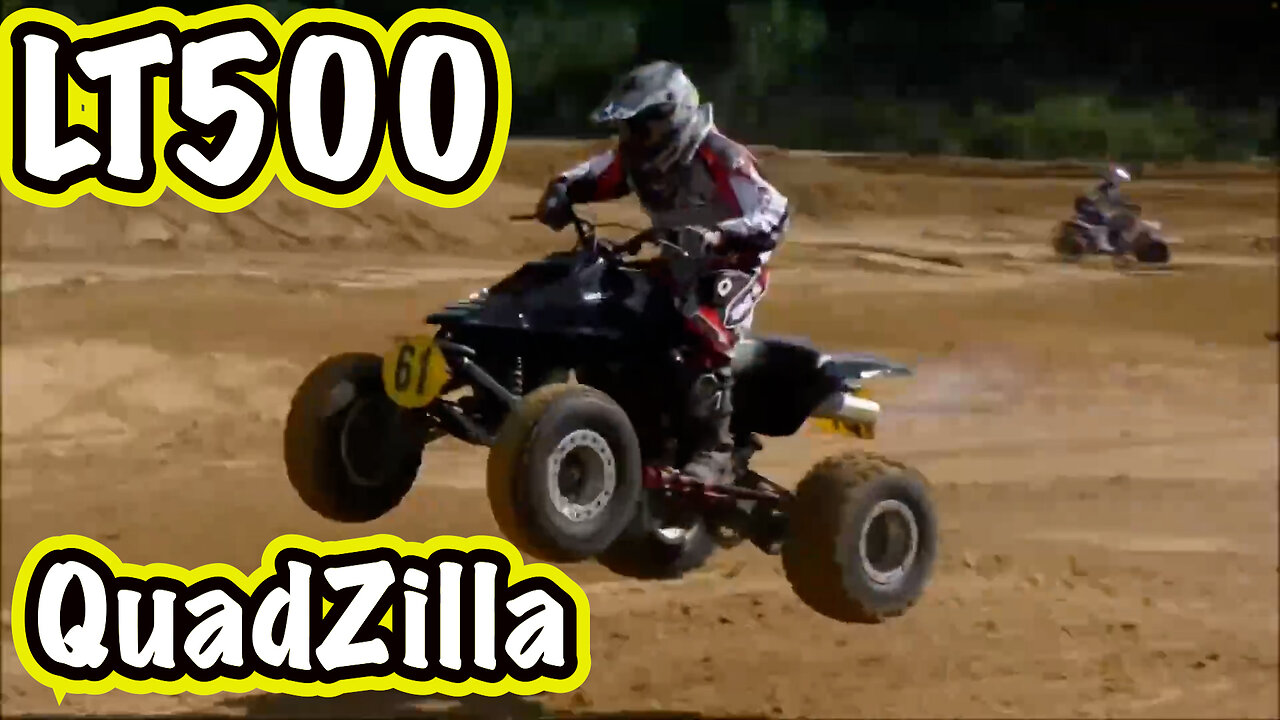 Suzuki QuadZilla Hits the MX Track LT500