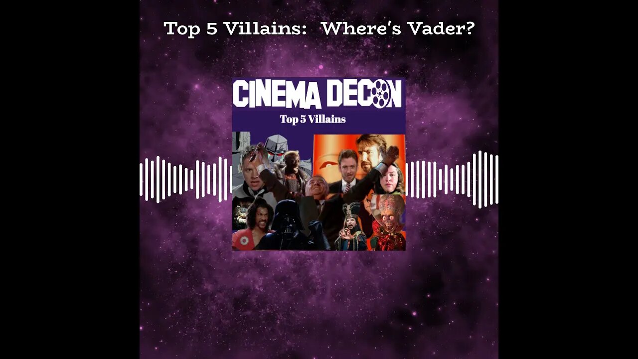 Top 5 Villains: Where's Vader?