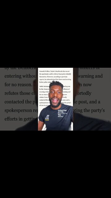 The TRUTH about Breonna Taylor… 🎥: @Xaviaer DuRousseau