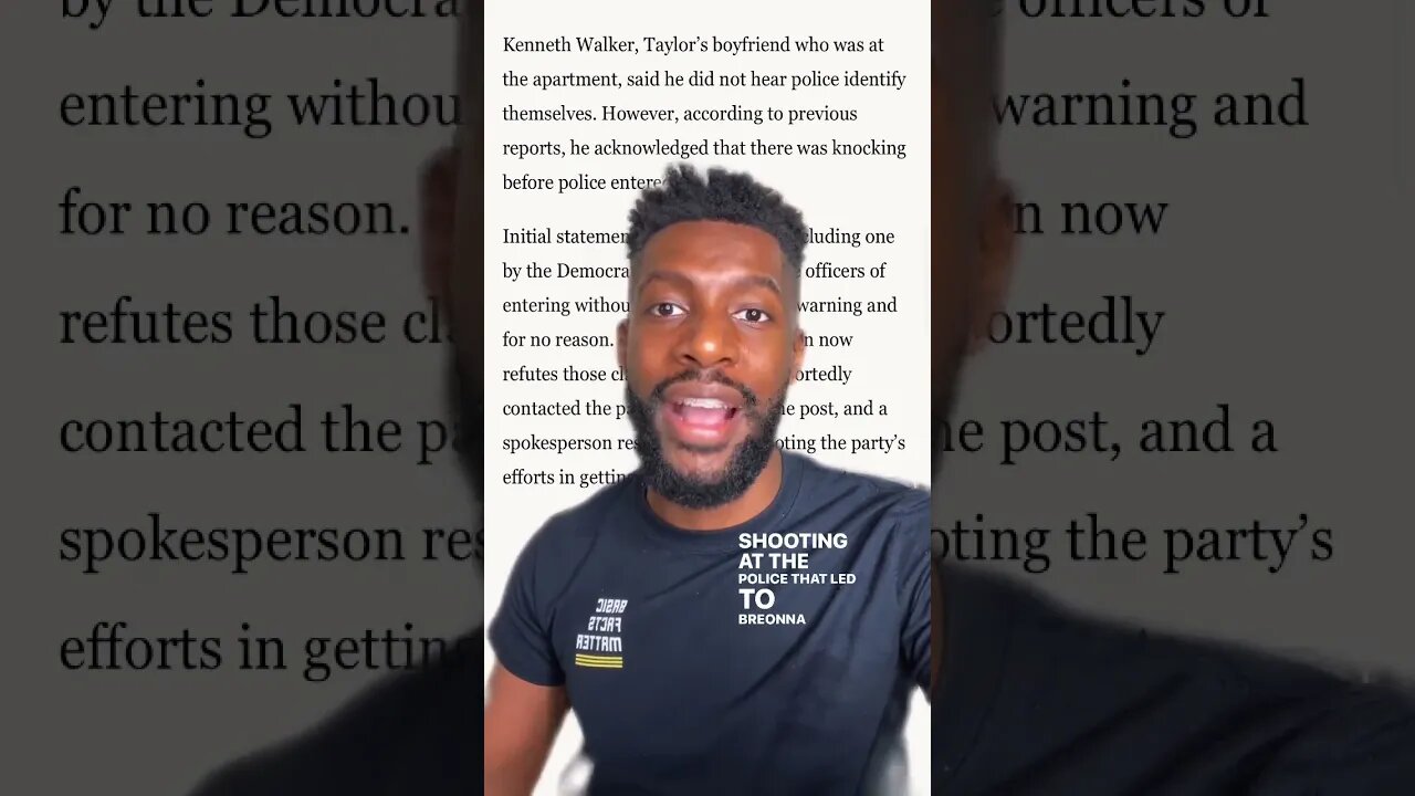 The TRUTH about Breonna Taylor… 🎥: @Xaviaer DuRousseau