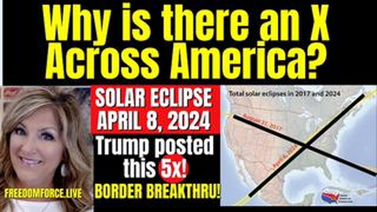 Why is an X Across America_ Trump Posted this 5x! Border Breakthru! Jonah 2-6-24