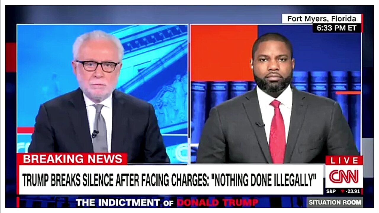 Byron Donalds GOES OFF on case against Trump (with Wolf Blitzer)