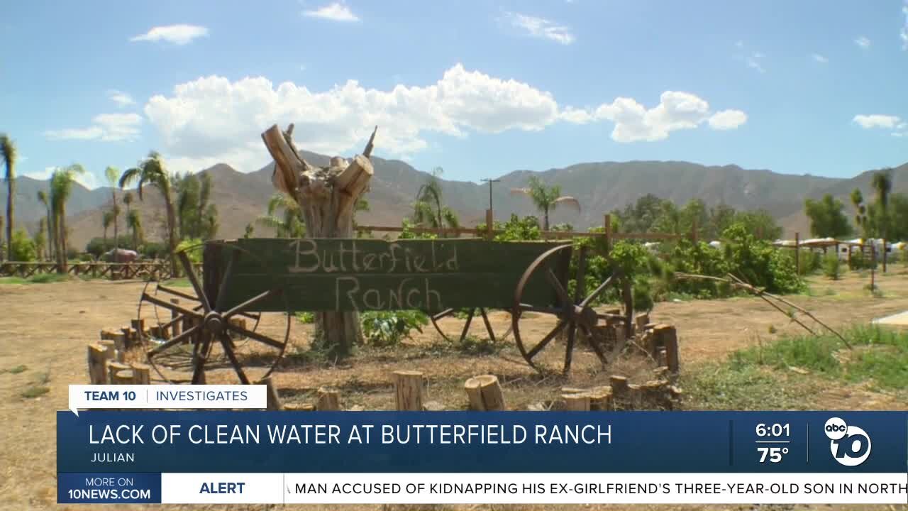 Team 10 Investigates: Lack of clean water at Butterfield Ranch