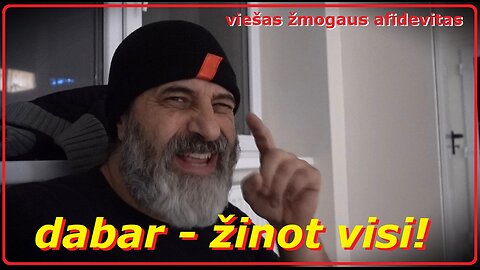 Skaitmeniniams klounams... Viešas žmogaus afidevitas