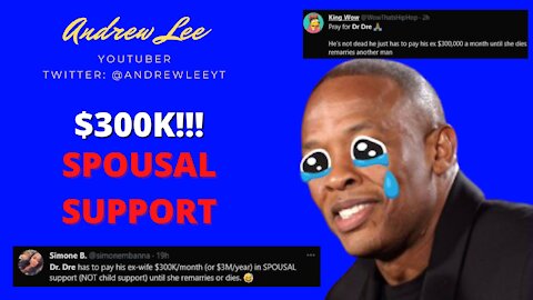 DR. DRE | $300K | SPOUSAL SUPPORT