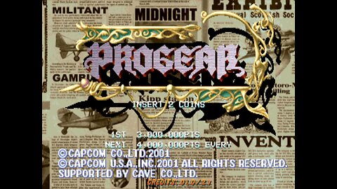 Progear Arcade Game, Cave 2001, playthrough